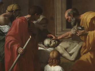Extrema Unção, dos "Sete Sacramentos", 1638-40